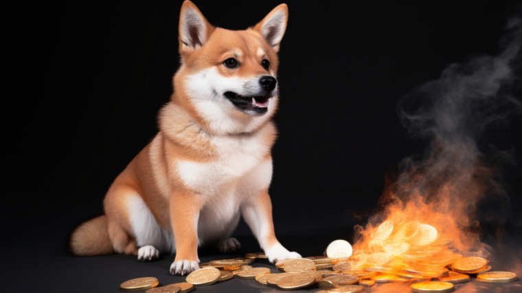 O que está por trás da significativa queima semanal de Shiba Inu