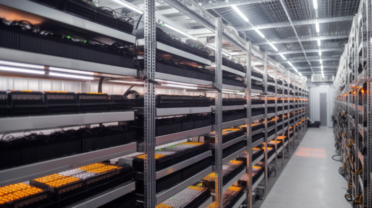 Co spowodowało 8% spadek akcji Hut 8 po spadku przychodów w Q2?