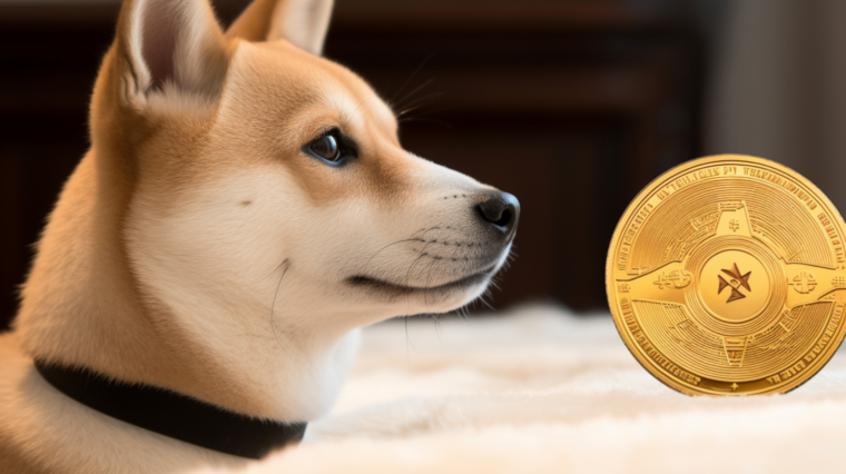 Uma baleia Shiba Inu transferiu 4,6 trilhões de tokens em um dia