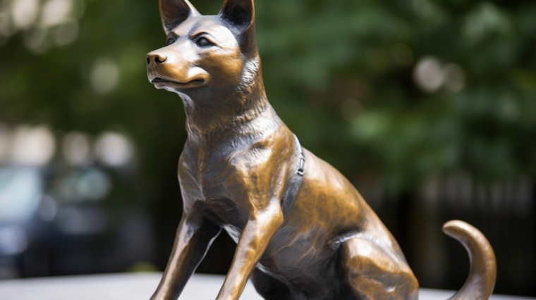 Finnes det en Dogecoin-statue i Japan som feirer Kabosu, internettets favoritthund?