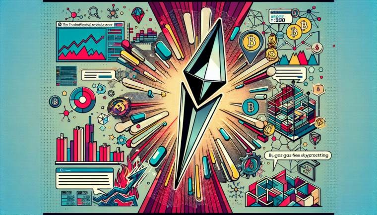 O que causou o repentino aumento nas taxas de gás da Polygon?