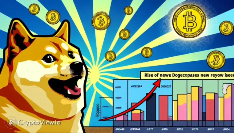 Cosa significa l'impennata degli indirizzi Dogecoin per la criptovaluta meme?