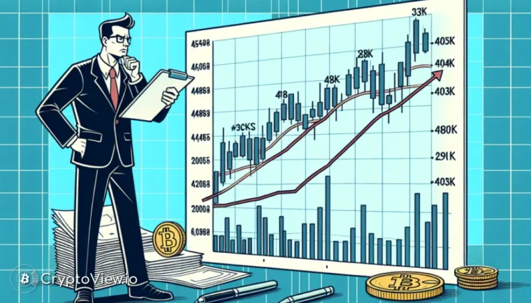 Le Bitcoin est-il sur le point de connaître une baisse ou simplement de se consolider à 43 000 $ ?