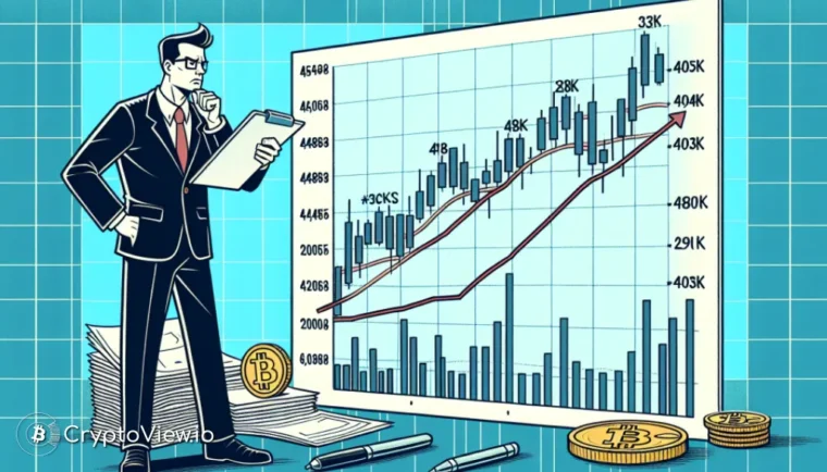 È Bitcoin in procinto di una diminuzione o semplicemente consolidando a $43K?