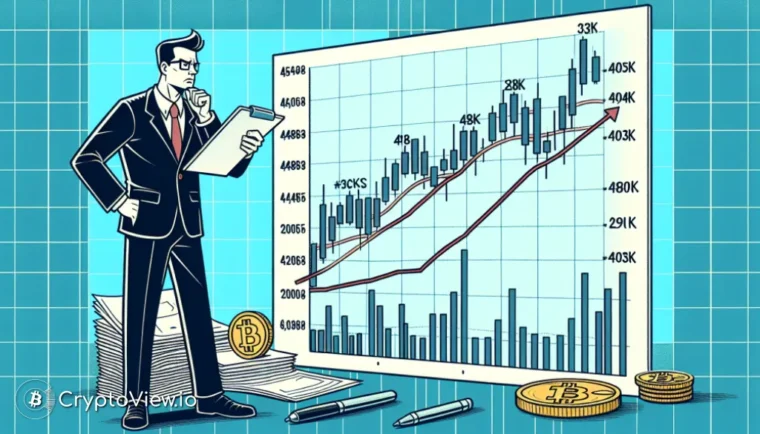 Czy Bitcoin jest gotowy na spadek czy po prostu konsoliduje się przy 43 tys. dolarów?
