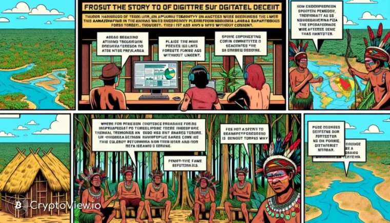 Bliver indfødte landområder i Amazonas solgt som NFT'er uden samtykke?