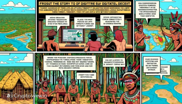 Selges urfolksland i Amazonas som NFT-er uten samtykke?