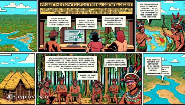 Está sendo vendida Terra Indígena no Amazonas como NFTs sem Consentimento?