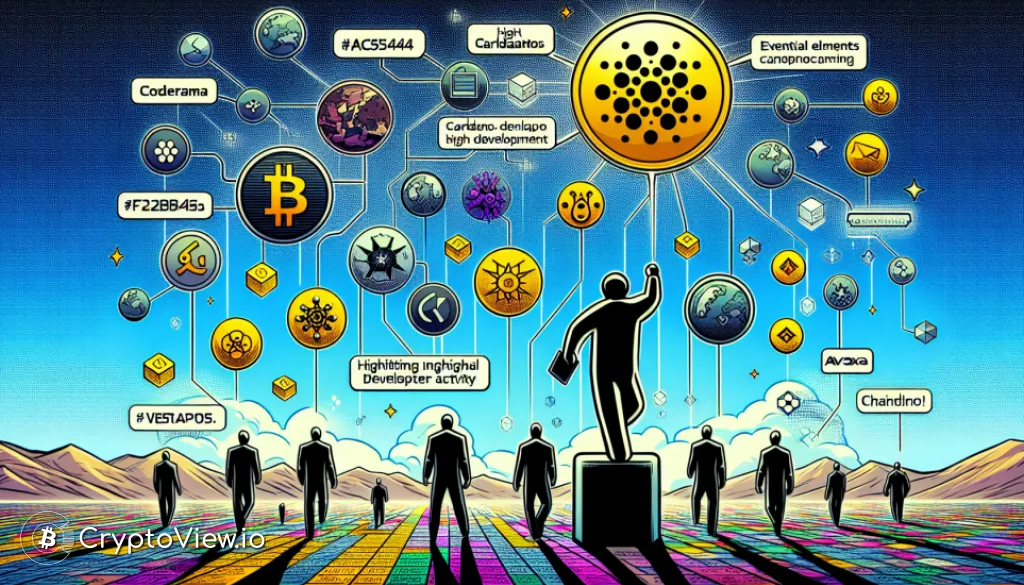 Cosa indica l'impennata dell'attività degli sviluppatori di Cardano?