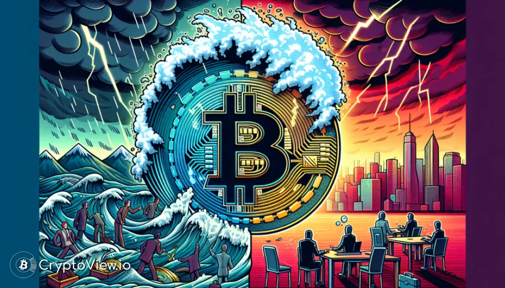 क्या बिटकॉइन का भविष्य आशावादी दृष्टिकोण लाख या शून्य की ओर जा रहा है?