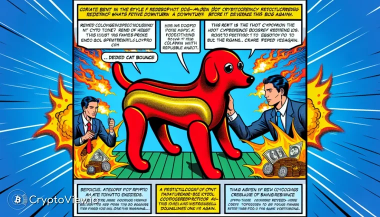 Er en 'Dead Cat Bounce' forestående for en stigende Dogecoin-konkurrent?