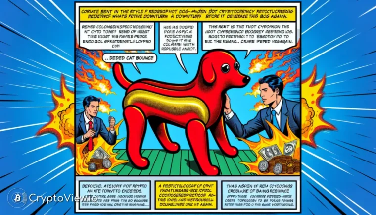 Czy nieunikniony jest "Dead Cat Bounce" dla rosnącego konkurenta Dogecoina?