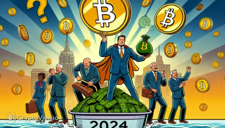 Är Bitcoin inställd på en kraftig ökning år 2024?