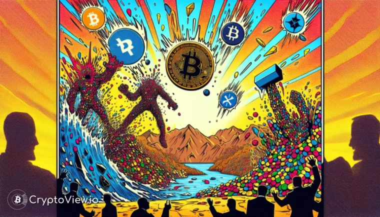 단기 스퀴즈 경보가 암호화폐 시장에 미치는 영향은 무엇인가요?