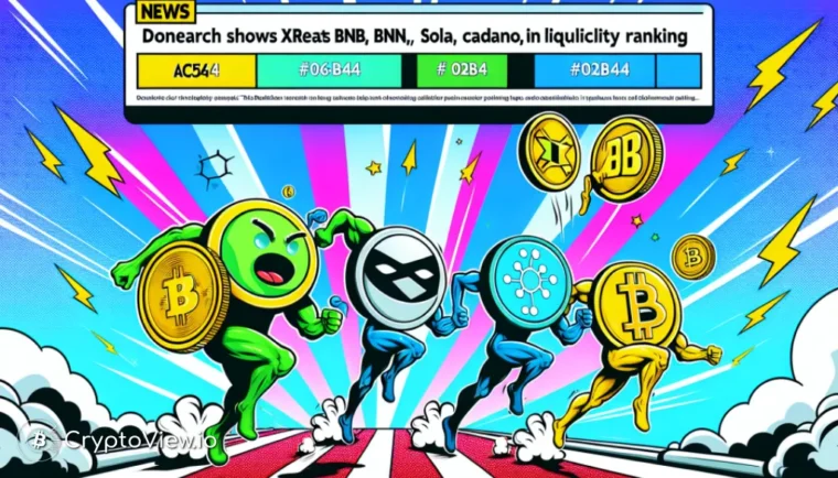 XRP Supera BNB, Solana e Cardano in Liquidità? Uno Studio Recente Rivela