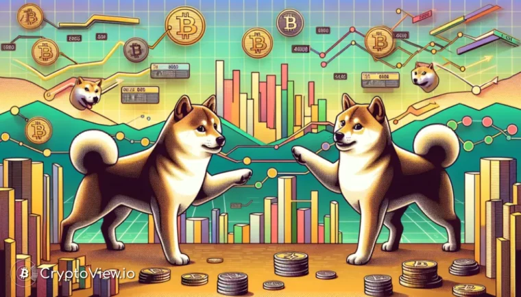Kan Shiba Inu overgå Dogecoin i de kommende årene?