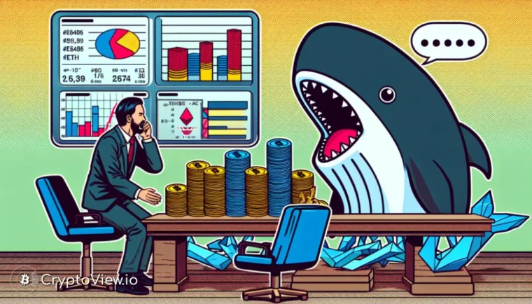 Um Importante Detentor de Ethereum Está em Perigo de Liquidação?