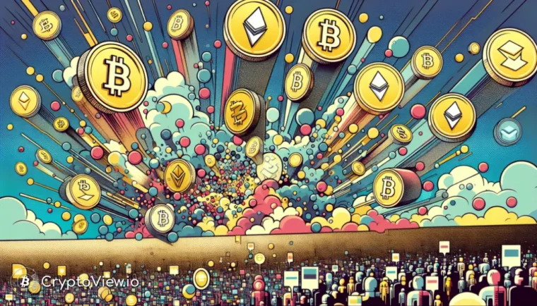 솔라나에서 전례 없는 신규 토큰 생성이 경험 중입니까?