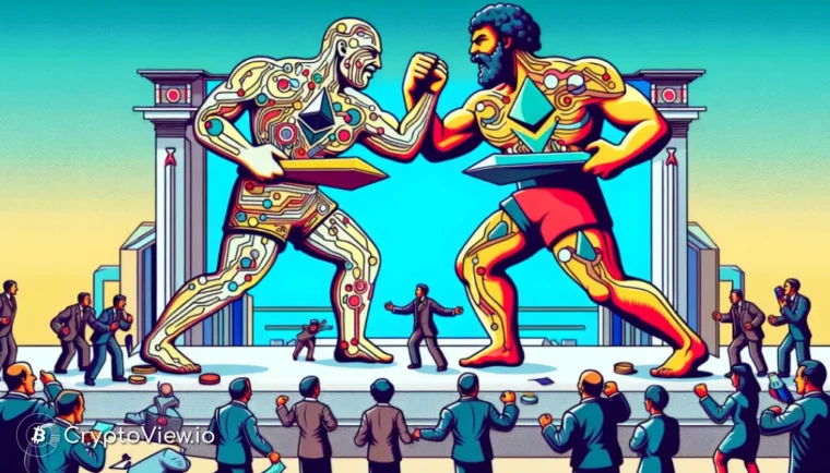 ¿Se está calentando la rivalidad entre Ethereum y Solana en el mundo de las criptomonedas?