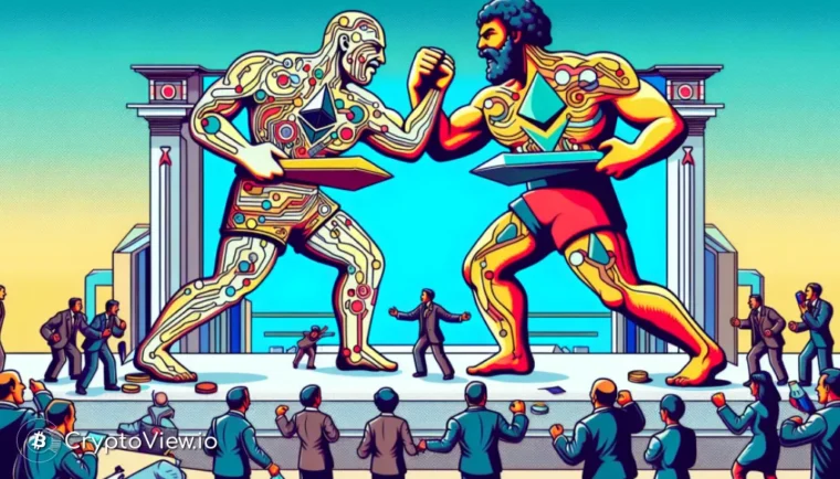 イーサリアムとソラナのライバル関係が暗号世界で加熱しているか？