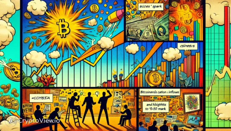 Comment se comporte le marché des cryptomonnaies pendant une hausse des prix ?