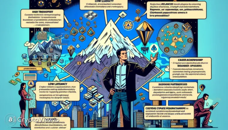 Quels sont les objectifs d'Avalanche d'ici 2024 ?