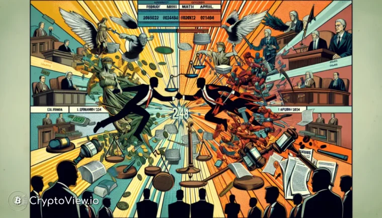 Hvad er tidslinjen for Ripple og SEC's juridiske opgør i 2024?