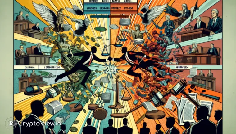 Wat is de Tijdlijn voor de Juridische Confrontatie tussen Ripple en SEC in 2024?