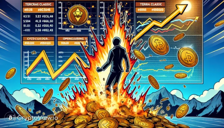 What Impact Did the LUNC Token Burn Have on Its Market Performance?