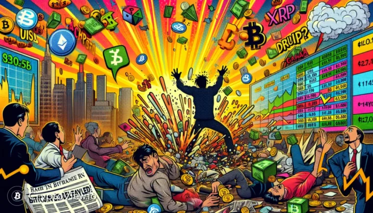ما الذي يتسبب في الانخفاض المفاجئ في عملات العمل الرقمية مثل البيتكوين والإيثيريوم وXRP؟