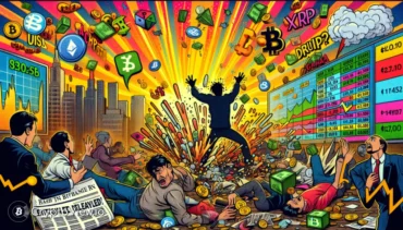 Co spowodowało nagły spadek kryptowalut takich jak Bitcoin, Ethereum i XRP?