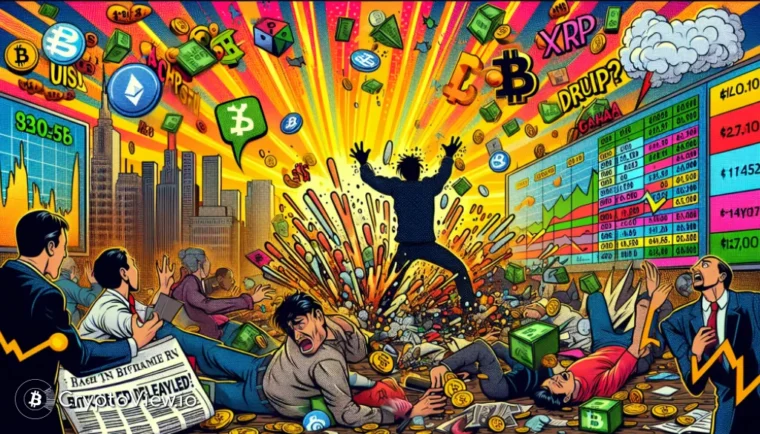 O que está causando a queda súbita das criptomoedas como Bitcoin, Ethereum e XRP?