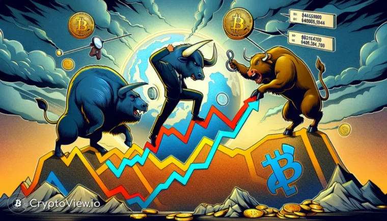 هل يواجه البيتكوين خطر الانخفاض دون 40,000 دولار؟