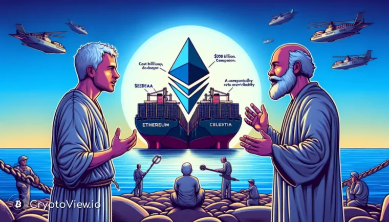 Ist Ethereum der Herausforderung gegen Celestia in Terme von Kosten und Datenverfügbarkeit gewachsen?