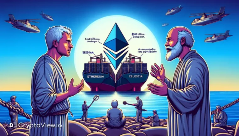 ¿Está Ethereum a la Altura del Reto Contra Celestia en Términos de Coste y Disponibilidad de Datos?