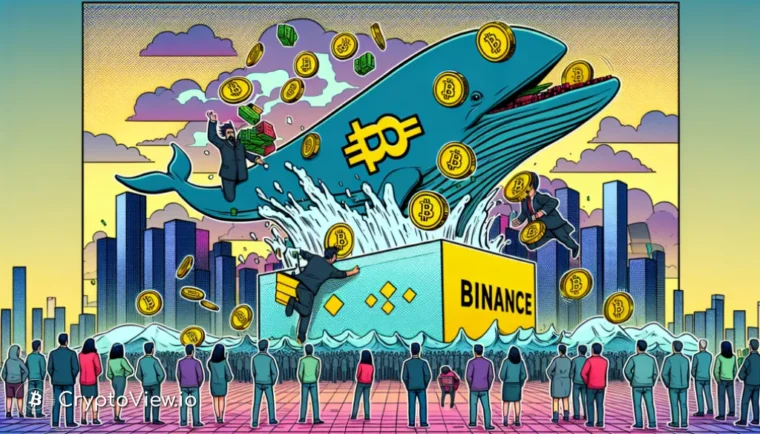 대형 고래 이동이 주요 암호화폐의 변동성의 원인이 될 수 있을까?