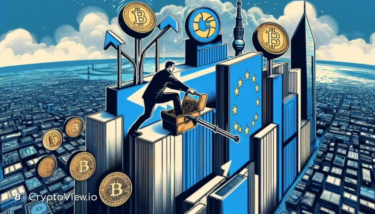 유럽연합(EU) 내 은행 섹터에 영향을 미치는 비은행 기관 가운데 암호화폐 기업이 포함되는가?