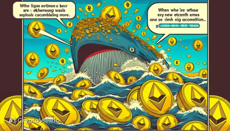 Qu'est-ce qui se cache derrière la récente hausse de l'accumulation de baleines Ethereum ?