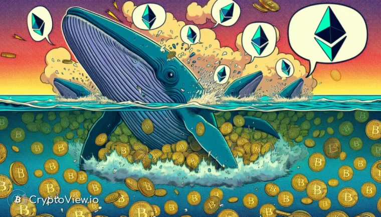 ¿Están acumulando más que nunca las mega ballenas de Ethereum?