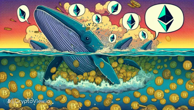 Czy Mega Wieloryby Ethereum Akumulują Więcej Niż Kiedykolwiek?