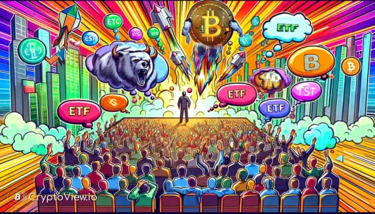 O mundo das criptomoedas ainda está envolvido na febre do ETF?