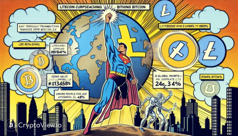 라이트코인이 암호화폐 결제 시장을 석권하고 있나요?