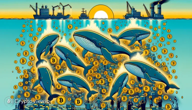 比特币 ETF 批准的期待是否正在推动鲸鱼积累 BTC?