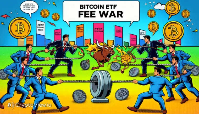 Будет ли Война за Комиссионные сборы Биткоин ETF потрясать криптоиндустрию?