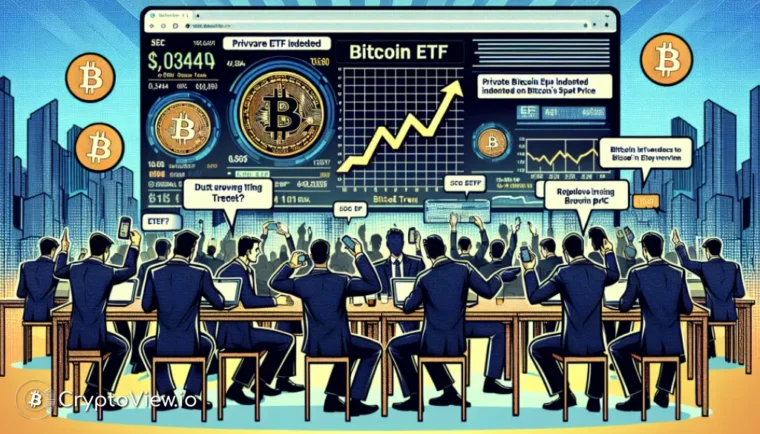 ¿Está alcanzando su punto máximo el revuelo en torno al Bitcoin ETF?