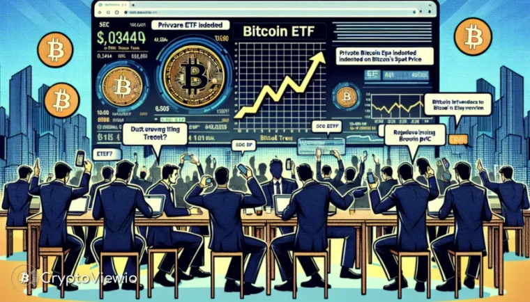Närmar sig uppmärksamheten kring Bitcoin ETF sin topp?