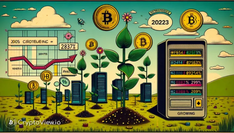 هل ارتفعت مدفوعات العملات المشفرة بشكل كبير في عام 2023؟