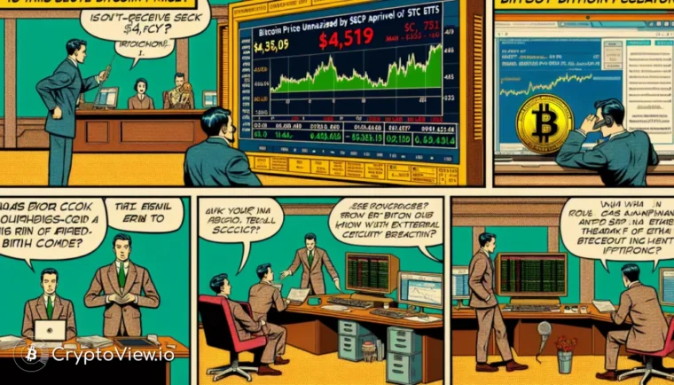 क्या वाकई SEC की स्पॉट BTC ETFs के लिए हरी झंडी से Bitcoin का मूल्य वास्तव में प्रभावित नहीं हुआ है?