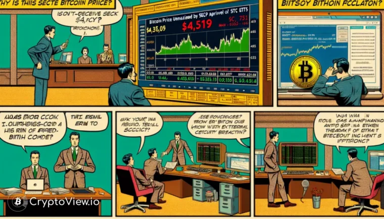 Er Bitcoins verdi virkelig upåvirket av SECs grønne lys for spot BTC ETF-er?