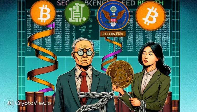 凯西·伍德如何回应加里·根斯勒的批评?